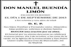 Manuel Buendía Limón